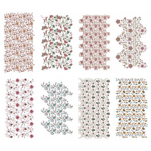 All Over Embroidery Bundle Of 25 Designs