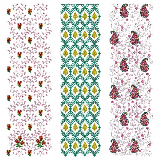 Pack Of 15 Allover Embroidery Designs Pack Of 15 Allover Embroidery Designs