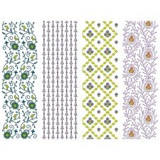 10 All Over Embroidery Designs | August 2021 Bulk Download Vol-1