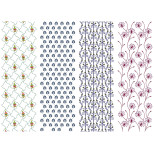 10 All Over Embroidery Designs | August 2021 Bulk Download Vol-2