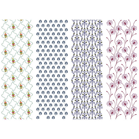 10 All Over Embroidery Designs | August 2021 Bulk Download Vol-2
