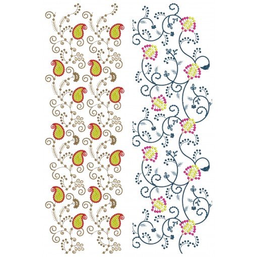 10 All Over Embroidery Designs | August 2021 Bulk Download Vol-3