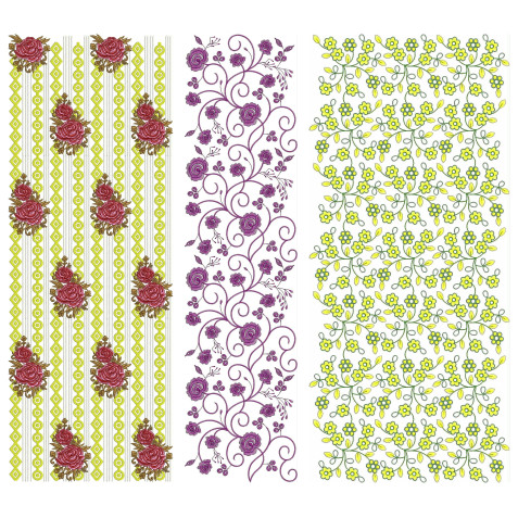 50 All Over Embroidery Designs | November 2020 Bulk Download