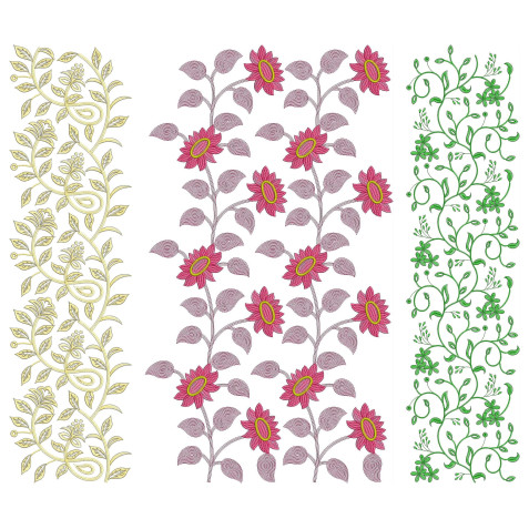 50 All Over Embroidery Designs | November 2020 Bulk Download