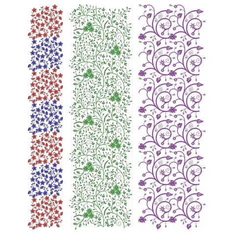 50 All Over Embroidery Designs | November 2020 Bulk Download