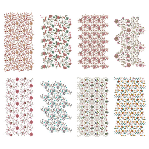 All Over Embroidery Bundle Of 25 Designs