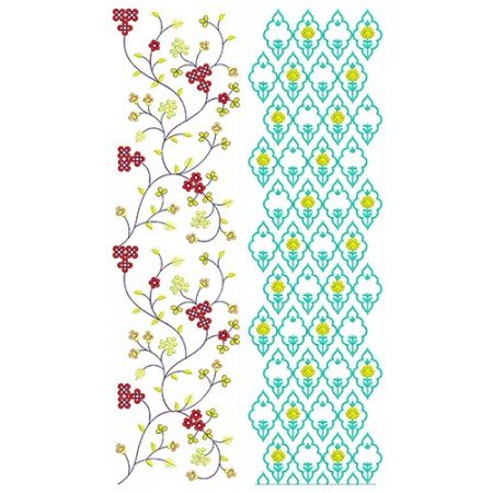 50 All Over Embroidery Designs | February 2020 Bulk Download