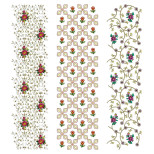 Pack Of 15 Allover Embroidery Designs