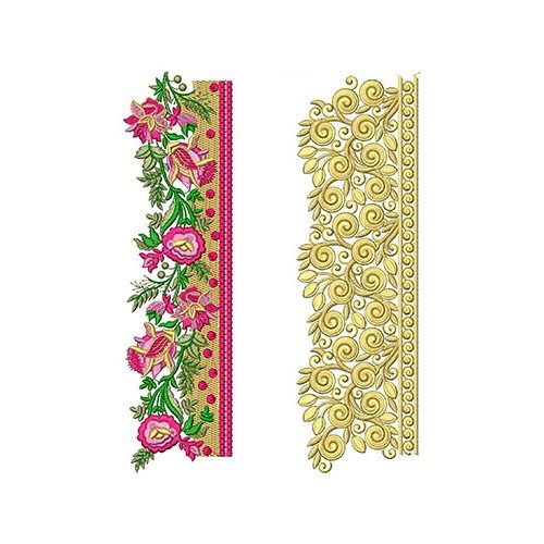 50 Lace Embroidery Designs | July 2020 Bulk Download
