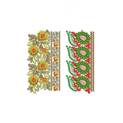 50 Lace Embroidery Designs | July 2020 Bulk Download