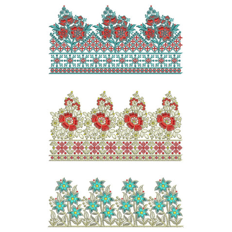 50 Lace Embroidery Designs | June 2021 Bulk Download