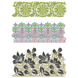 50 Lace Embroidery Designs | June 2021 Bulk Download