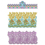 50 Lace Embroidery Designs | June 2021 Bulk Download
