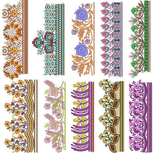 10 Lace Embroidery Designs | September 2021 VL-2