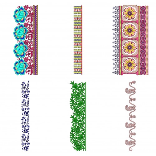 50 Lace Embroidery Designs | February 2021 Bulk Download