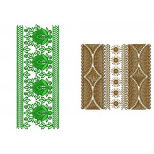 50 Lace Embroidery Designs | February 2021 Bulk Download