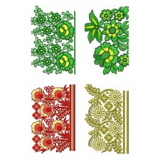 50 Lace Embroidery Designs | December 2020 Bulk Download