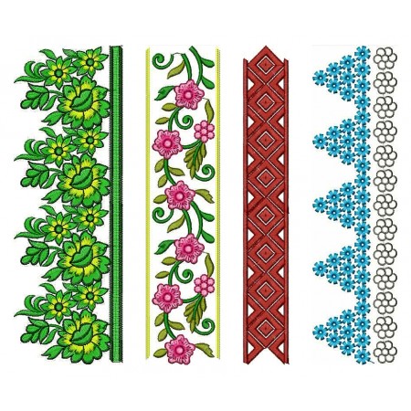 50 Lace Embroidery Designs | December 2020 Bulk Download