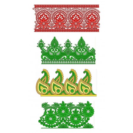50 Lace Embroidery Designs | November 2020 Bulk Download