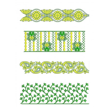 50 Lace Embroidery Designs | November 2020 Bulk Download