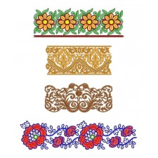 50 Lace Embroidery Designs | November 2020 Bulk Download