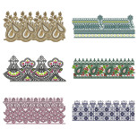 50 Lace Embroidery Designs | April 2021 Bulk Download