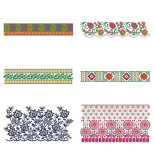 50 Lace Embroidery Designs | April 2021 Bulk Download