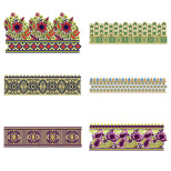 50 Lace Embroidery Designs | April 2021 Bulk Download