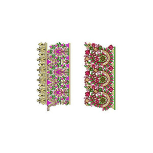 50 Lace Embroidery Designs | August 2020 Bulk Download