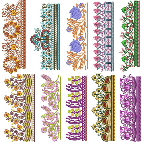 10 Lace Embroidery Designs | September 2021 VL-2