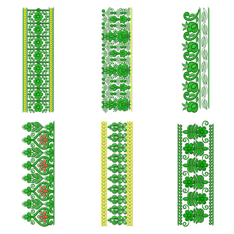 50 Lace Embroidery Designs | February 2021 Bulk Download