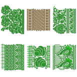 50 Lace Embroidery Designs | February 2021 Bulk Download
