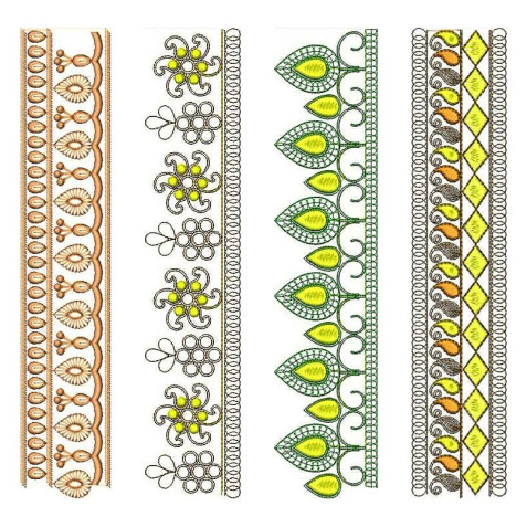 50 Lace Embroidery Designs | December 2020 Bulk Download