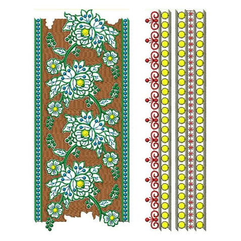 50 Lace Embroidery Designs | December 2020 Bulk Download