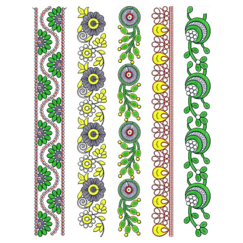 50 Lace Embroidery Designs | December 2020 Bulk Download