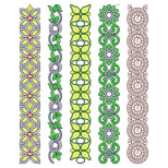 50 Lace Embroidery Designs | December 2020 Bulk Download