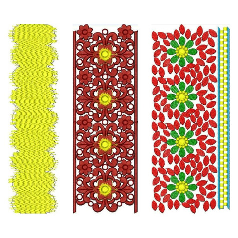 50 Lace Embroidery Designs | December 2020 Bulk Download