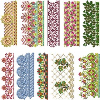 Discover Affordable Lace, Border, and Brocade Embroidery Designs ...