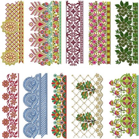 10 Lace Embroidery Designs | December 2021 VL-4