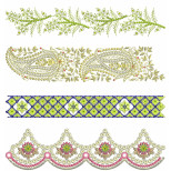 50 Lace Embroidery Designs | July 2021 Bulk Download