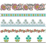 50 Lace Embroidery Designs | July 2021 Bulk Download