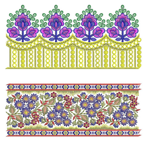 50 Lace Embroidery Designs | July 2021 Bulk Download