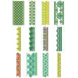50 Lace Embroidery Designs | January 2021 Bulk Download