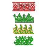 50 Lace Embroidery Designs | November 2020 Bulk Download