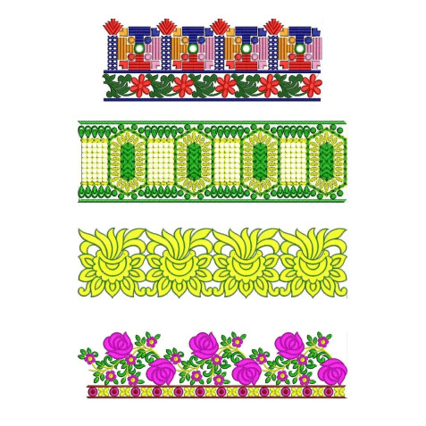 50 Lace Embroidery Designs | November 2020 Bulk Download