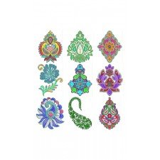 Patch Embroidary Desihgn Bulk Download | 100 Designs