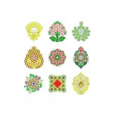 AppliqueFlower Embroidary Design Bulk Download | 50 Designs