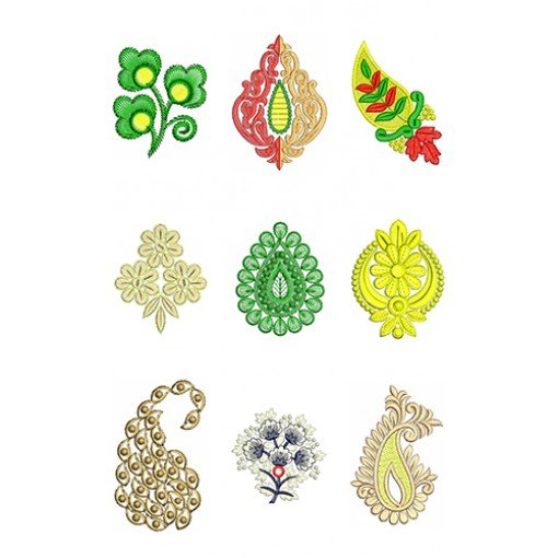 Applique Patch Butta Bulk Download | 50 Designs