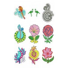 Applique Patch Butta Embroidary Design Bulk Download | 50 Designs