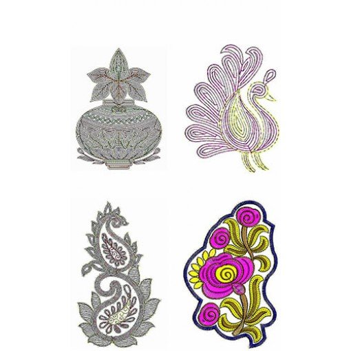 Applique Flower Design Bulk Download | 50 Designs
